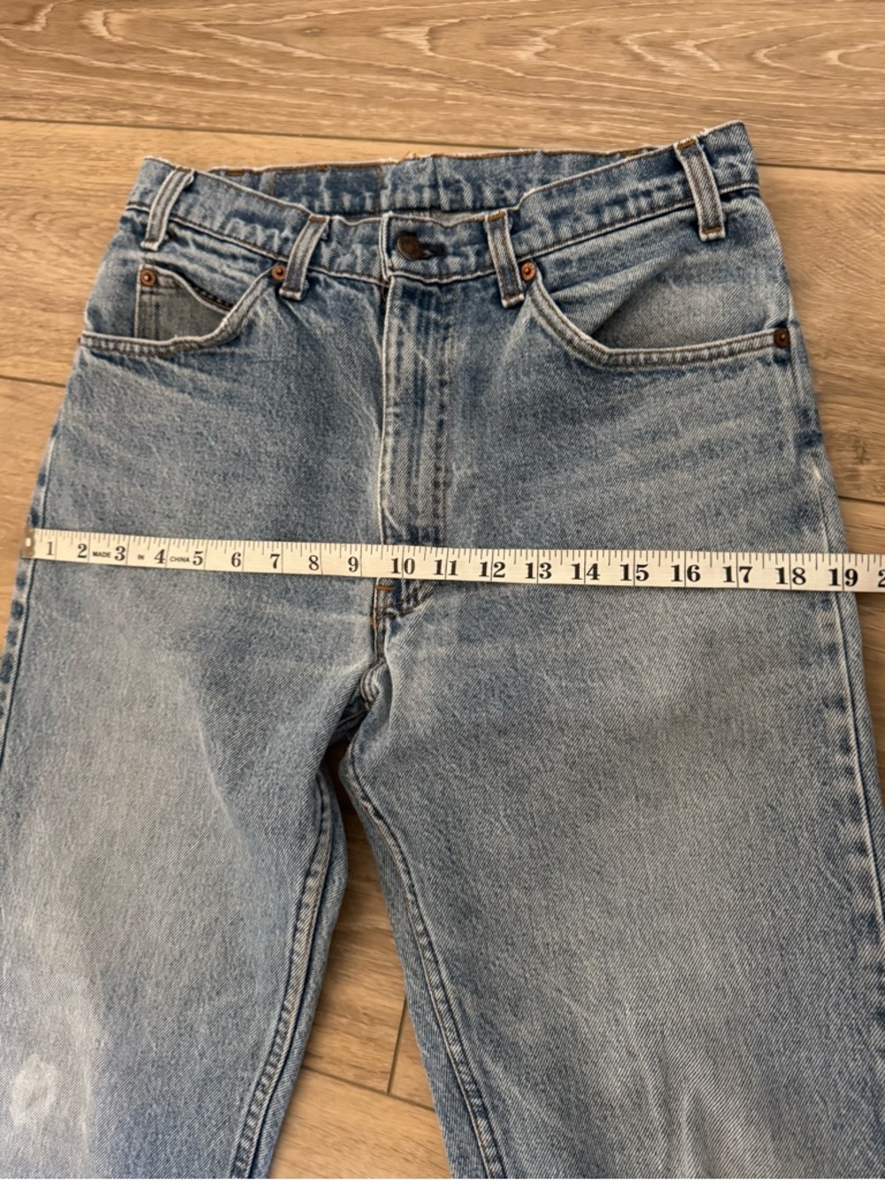 Vintage Levi's Blue Denim Jeans 30 x 24 sale!!! - Picture 6 of 8